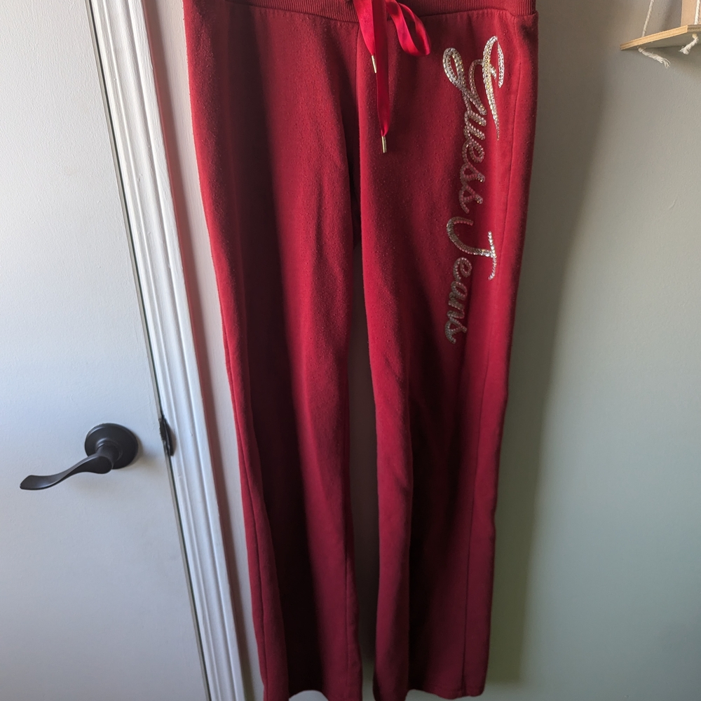 Y2K Red Guess Jeans Lounge Pants
